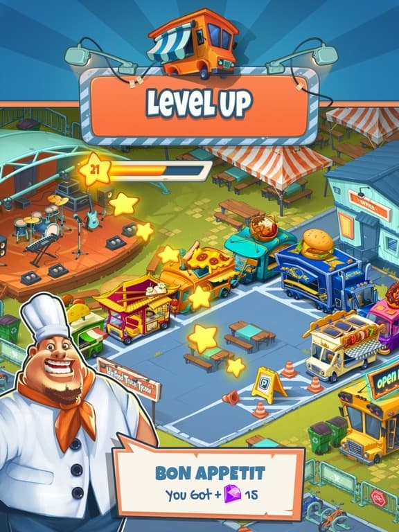 Idle Food Truck Tycoon screenshot 2