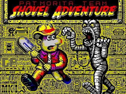Shovel Adventure (ZX Spectrum 128k) screenshot 2