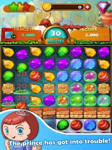 Gem Gem Blitz - match 3 game screenshot 2