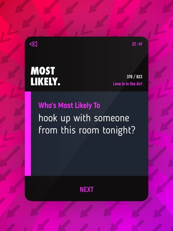 Most Likely To: Drinking game screenshot 3
