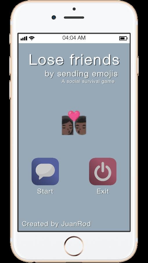 Lose friends by sending emojis screenshot 2