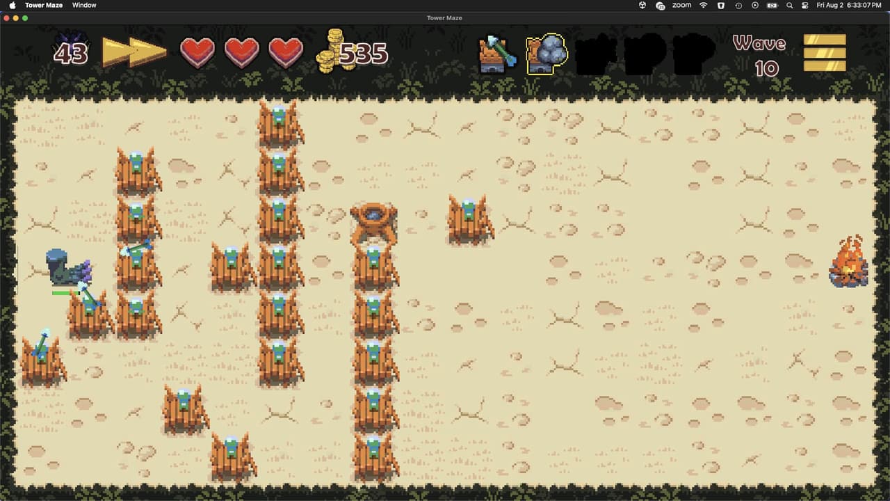 Tower Maze Defense screenshot 3