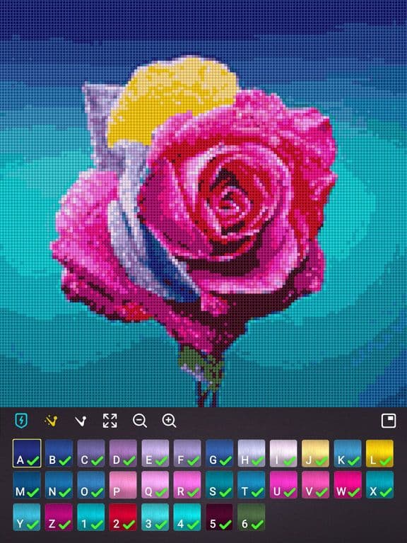 Cross-Stitch: Color by Number
