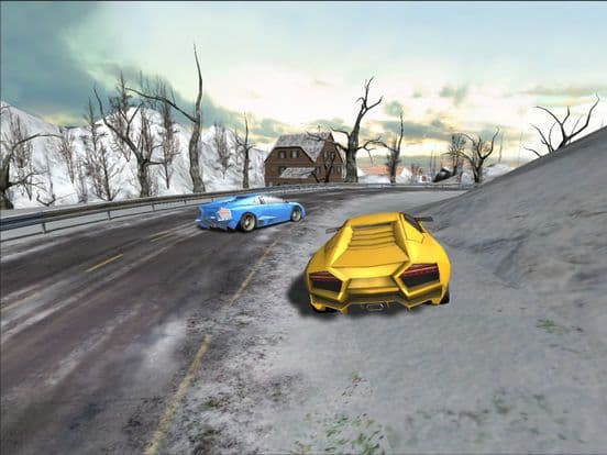 Car Racing Winter PRO screenshot 4