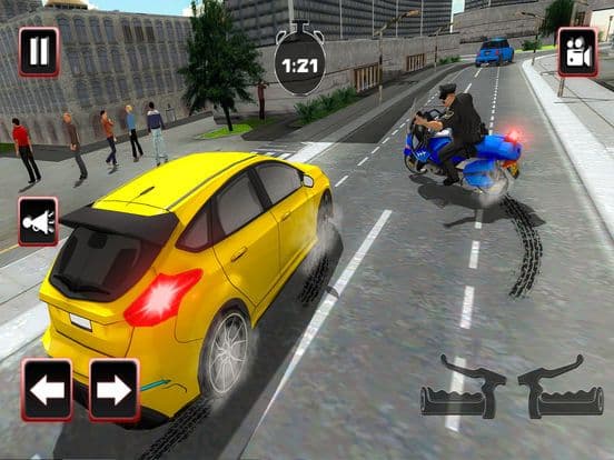Traffic Cop Motorbike Rider 3D screenshot 6