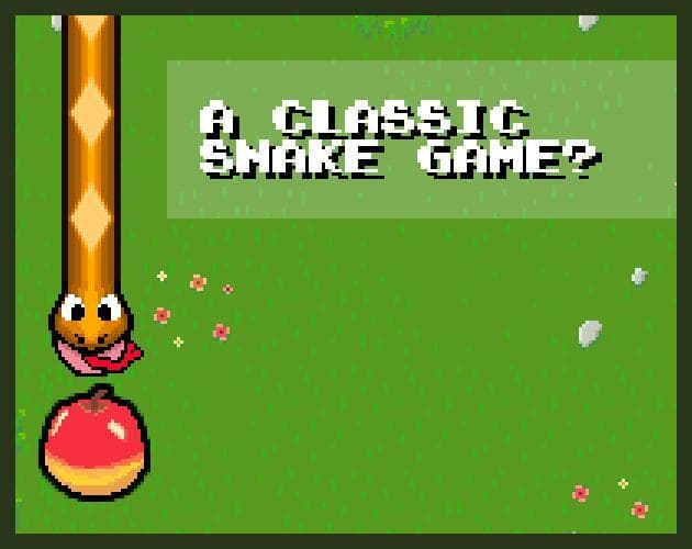A classic Snake game?