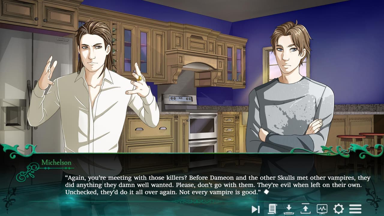 Twice Reborn: a vampire visual novel [Demo] screenshot 2