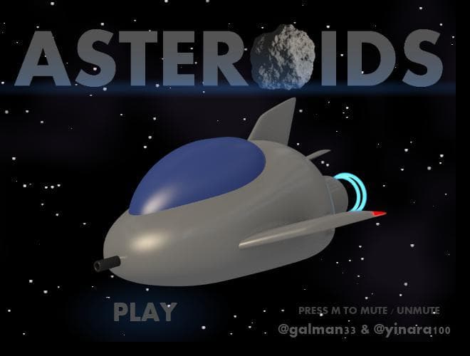 Asteroids (itch) (galman33) screenshot 2