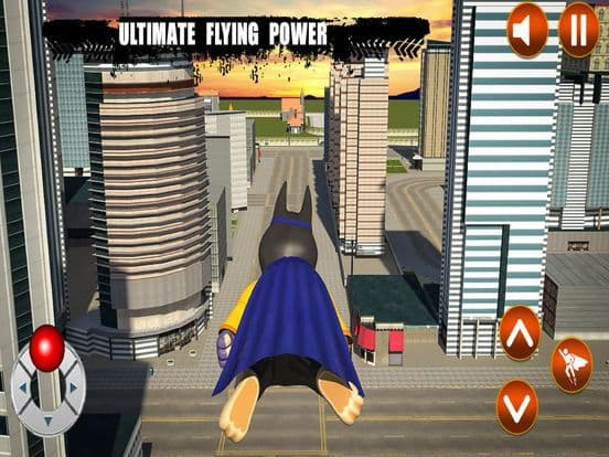 Flying Dog Hero Crime City screenshot 3