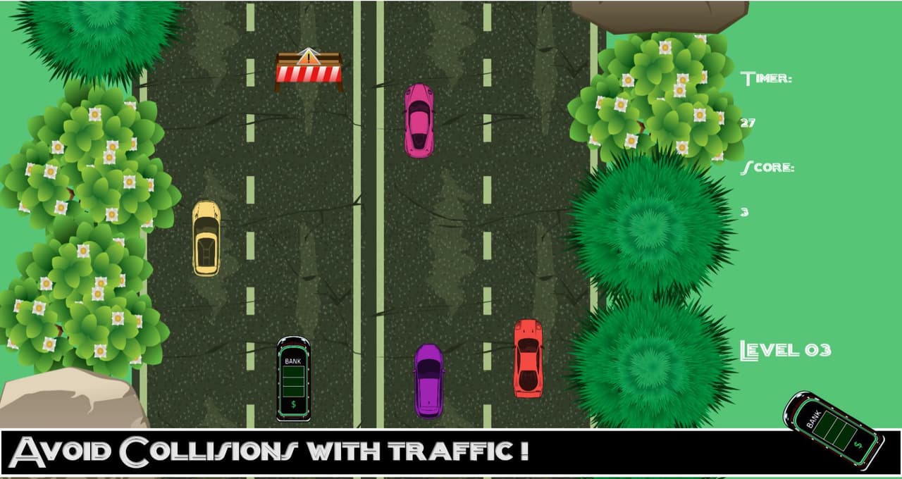 Road Hero Speed Car Racing Bank