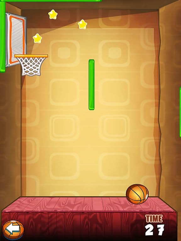 Basketball Hoops: Thumb Tosses Ball Game screenshot 3