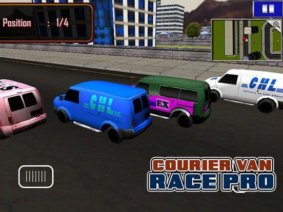 Courier Van Race Pro screenshot 2