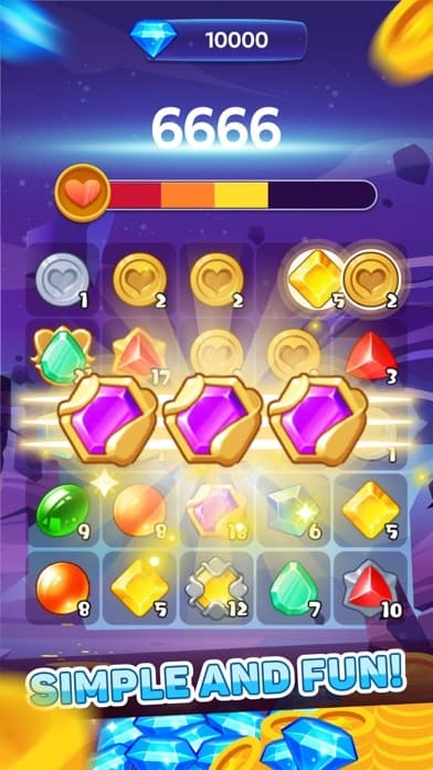 Gem Planet Merge screenshot 3