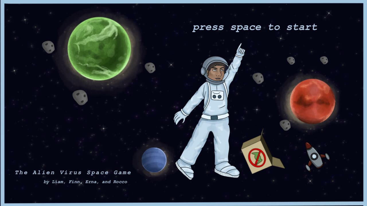 The Alien Virus Space Game