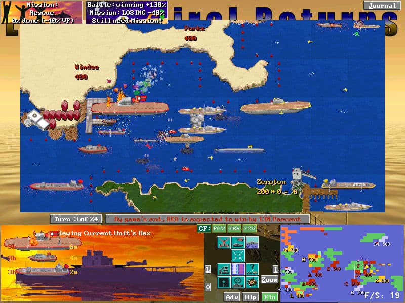 Lost Admiral Returns screenshot 2
