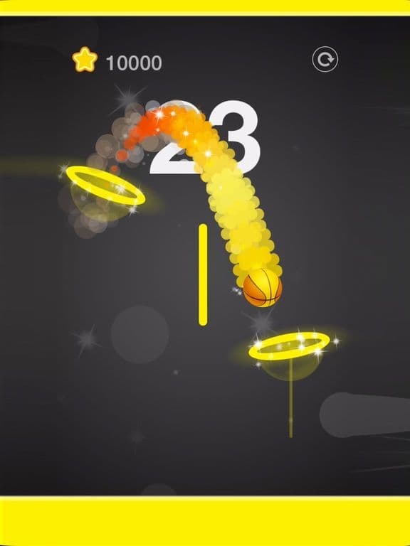 Hoop Run - Basketball on Fire screenshot 2