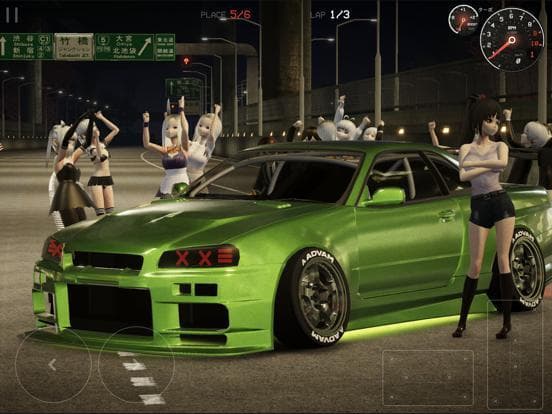 Kanjozokuレーサ Racing Car Games screenshot 4