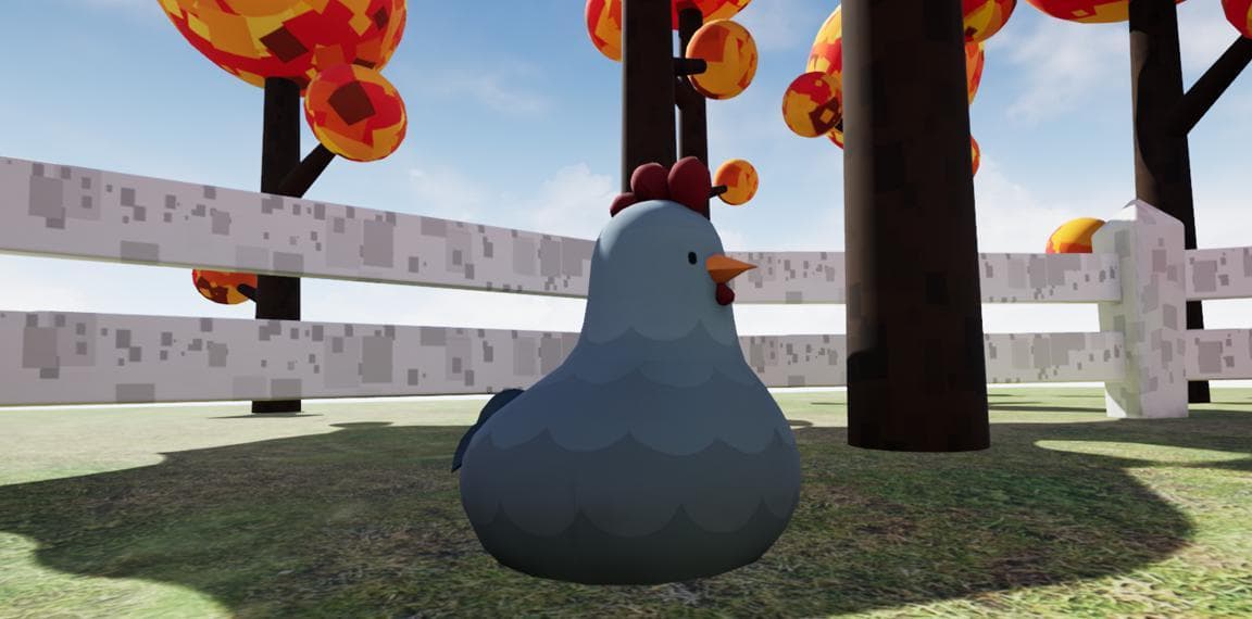 Chicken coop game screenshot 3
