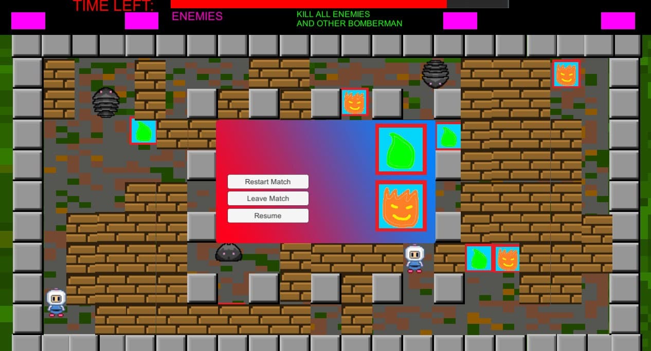 Pixel Bomberman