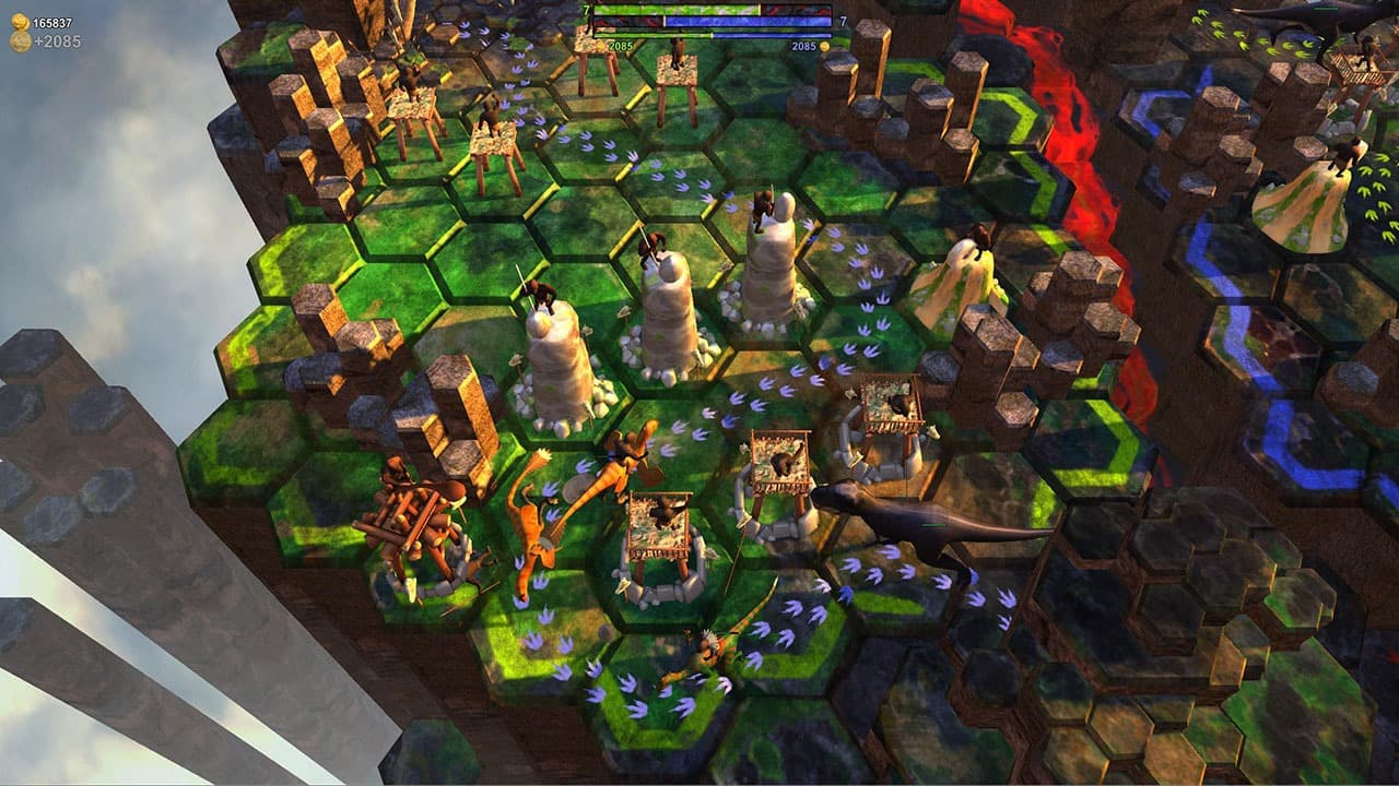Dino Wars: Tower Defense screenshot 4