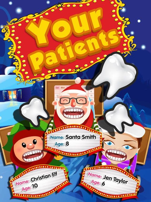 Christmas Doctor Surgery Simulation games for Kids screenshot 3