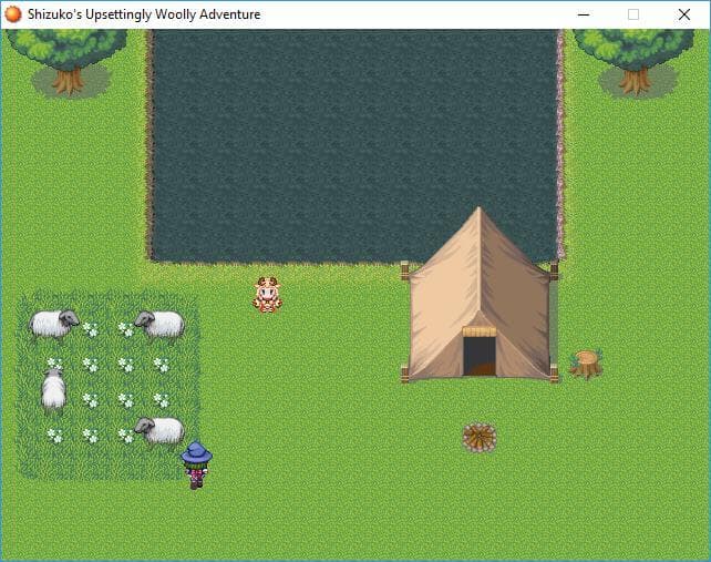 Shizukos Upsettingly Wooly Adventure! screenshot 2