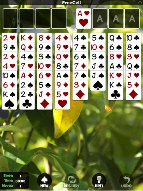 FreeCell by Pokami screenshot 5