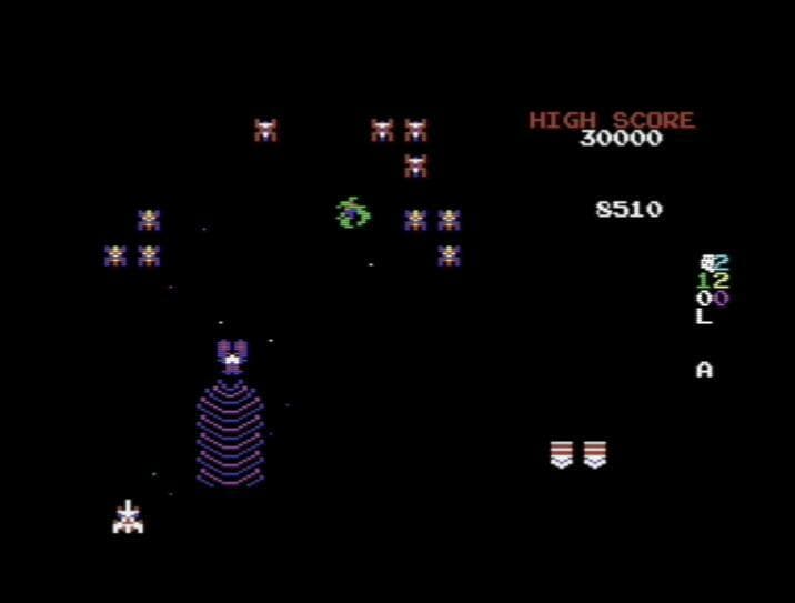 Galaga C64 (Preview 1) screenshot 2