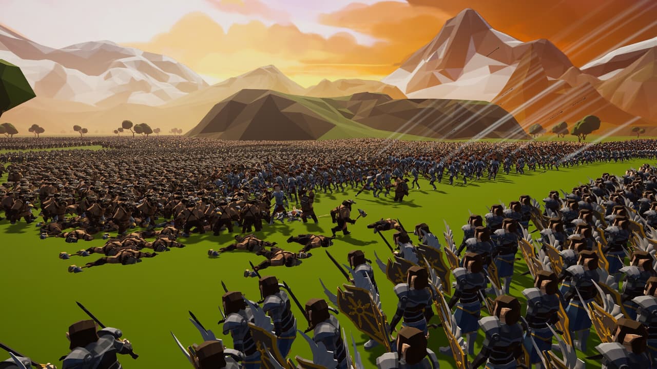 Polygon Fantasy Battle Simulator screenshot 2