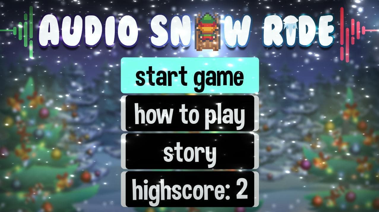 Audio Snow Ride screenshot 3
