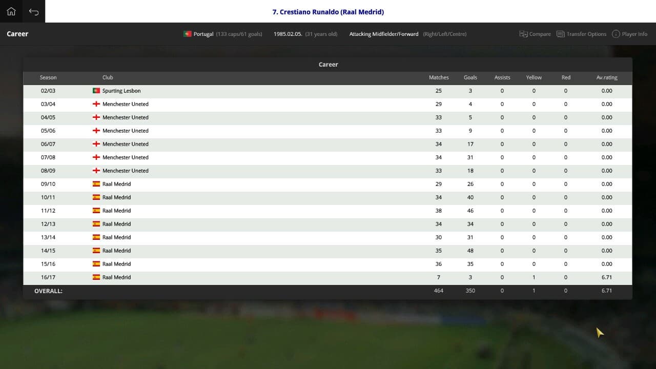 Global Soccer: A Management Game 2017 screenshot 3