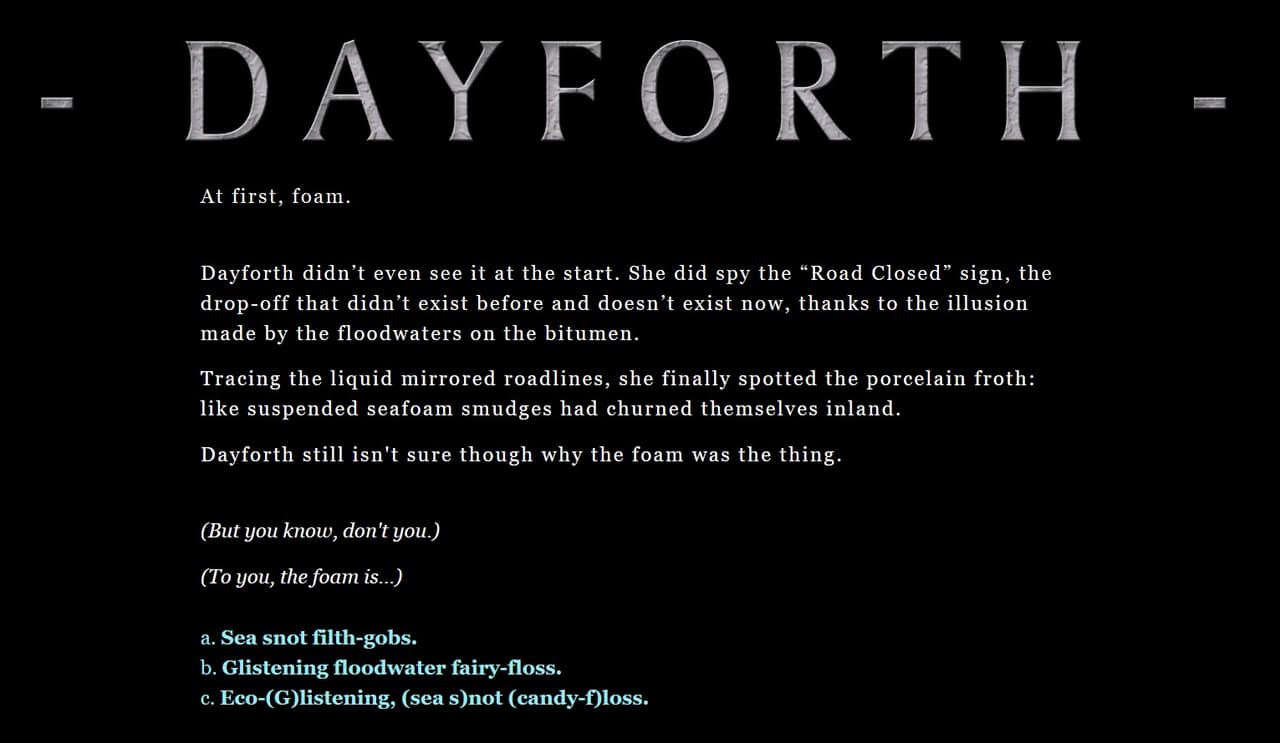 Dayforth: The First Microchapter screenshot 2