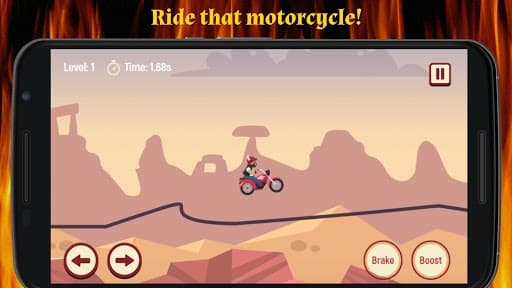 FREE Biker Racing - Physics Race screenshot 2