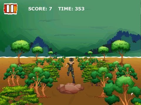 Army Soldier Jungle Battle Escape screenshot 3