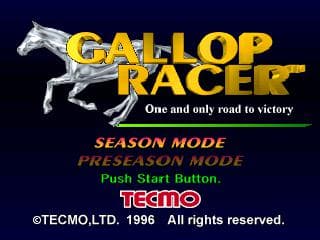 Gallop Racer screenshot 2