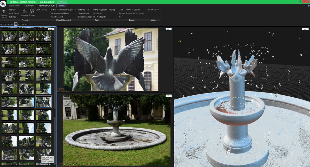 RealityCapture screenshot 2