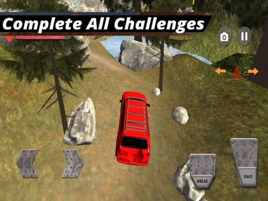 4x4 Car Challenge Hill Road screenshot 2