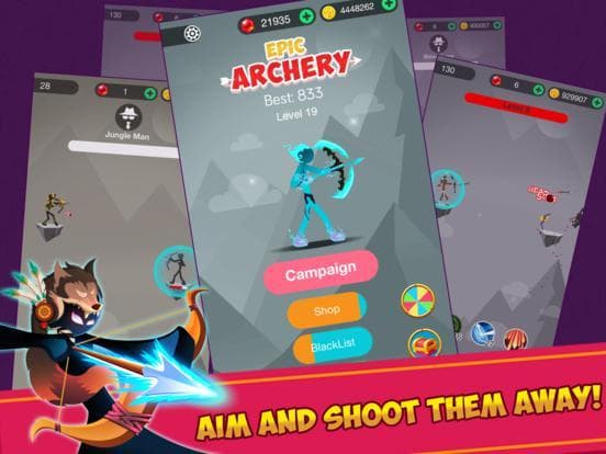 Stickman Epic Archer screenshot 2