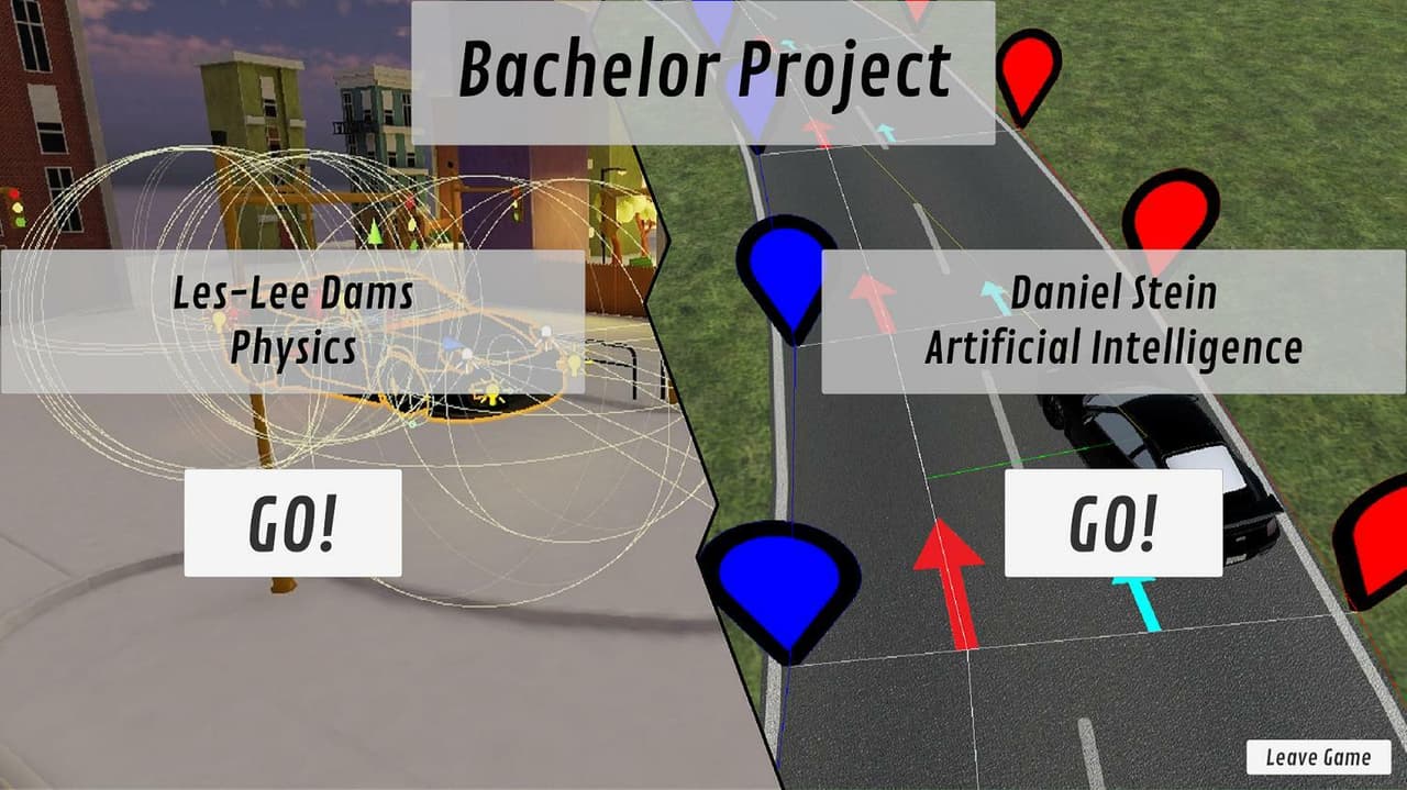 Car Racing - Physics & Artificial Intelligence screenshot 2