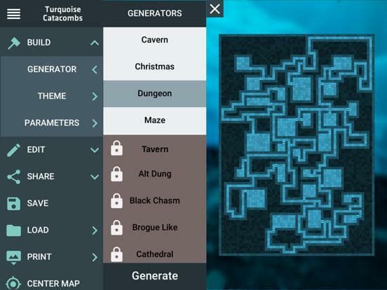 ProD&D Dungeon Generator screenshot 2