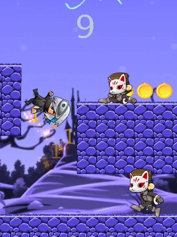NINJA RUNNING JUMP