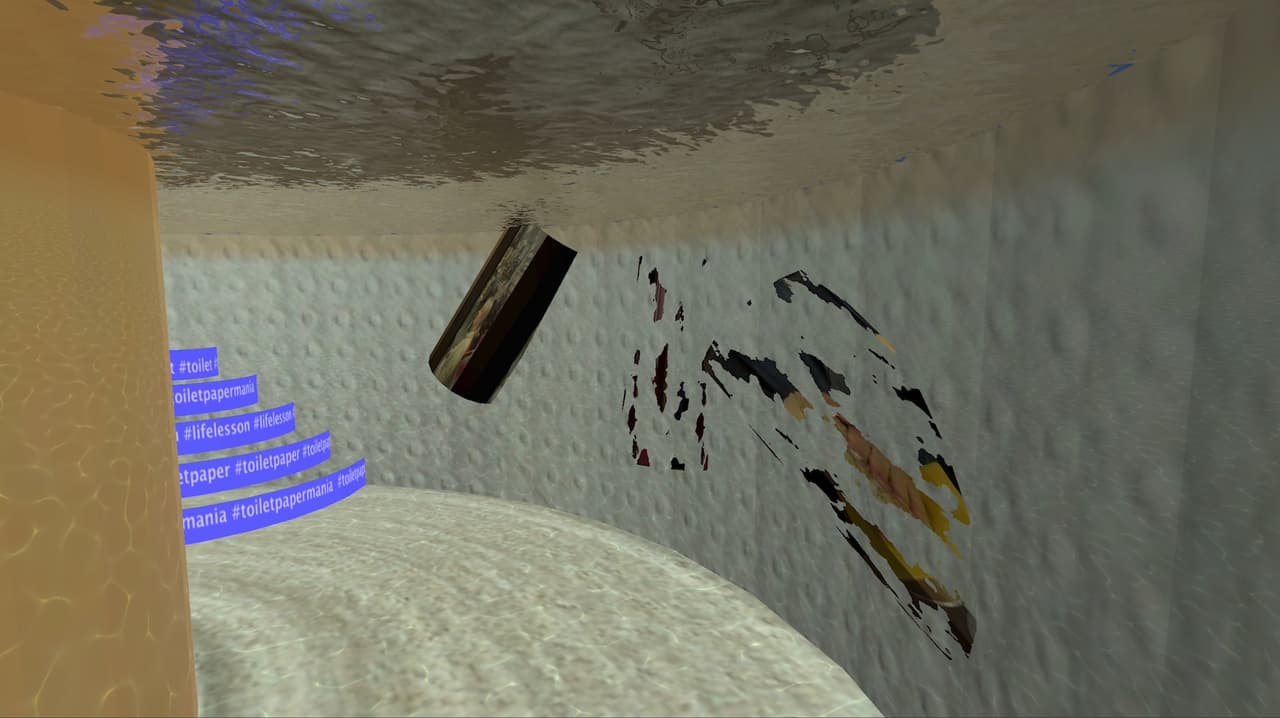 Toilet Paper Mania - VR Museum screenshot 3