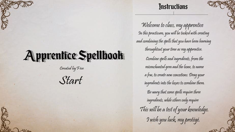 Apprentice Spellbook screenshot 2