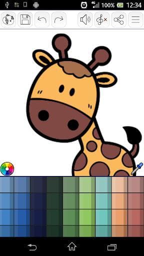 Animals coloring book screenshot 3