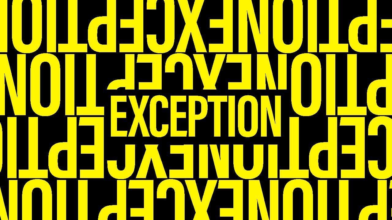 Exception (itch)