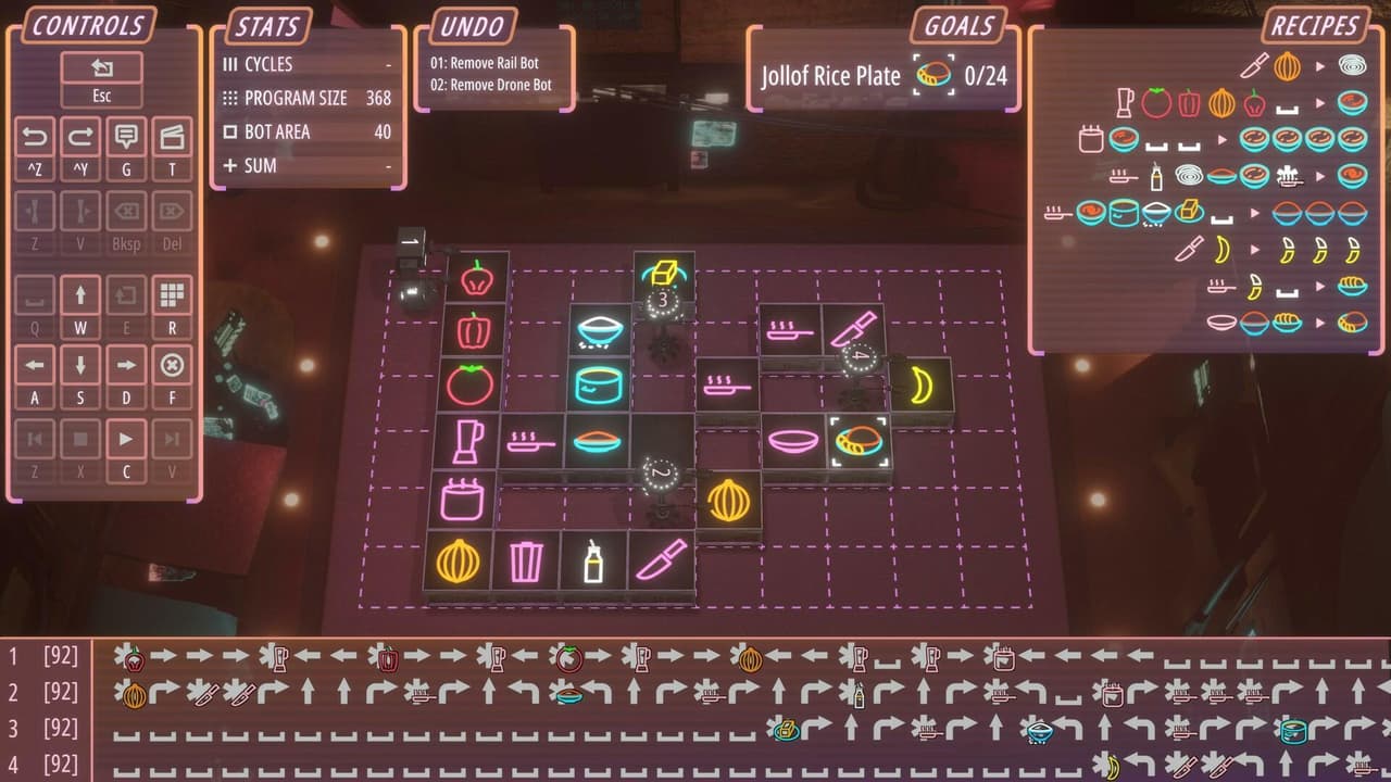 Neon Noodles - Cyberpunk Kitchen Automation screenshot 5