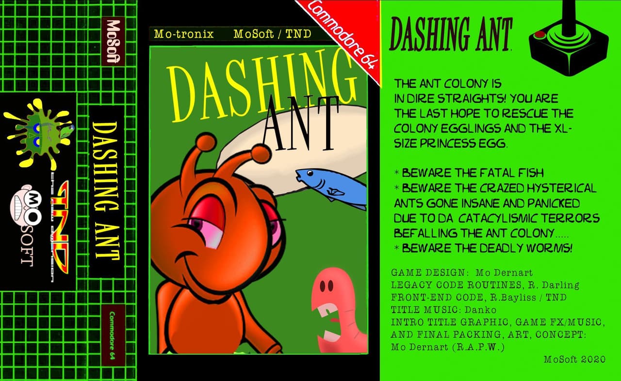 Dashing Ant (C64) Commodore 64 screenshot 2
