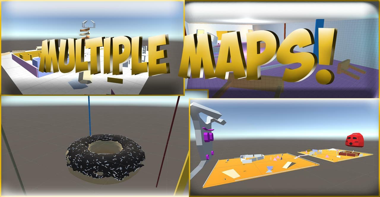 Battle Cubes: Multiplayer Third-Person Shooter (CrossPlatform) screenshot 4