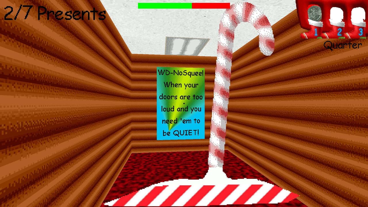 Elf Baldis Basics in Christmas and presents screenshot 4