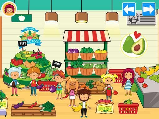 My Pretend Grocery Store - Supermarket Learning